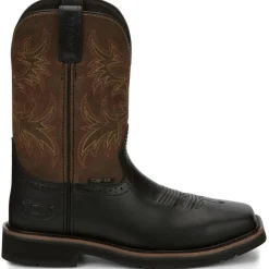 Justin Men's Driller 11" CT Wesetrn Work Boot -- SE4818