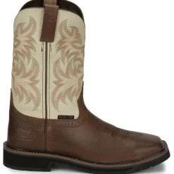 Justin Men's Driller 11" Steel Toe Western Work Boot -- SE4684
