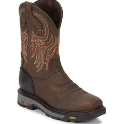 Justin Men's Driscoll 11" Steel Toe Western Work Boot -- WK2111
