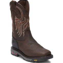 Justin Men's Driscoll 11" Western Work Boot - Pecan - WK2110