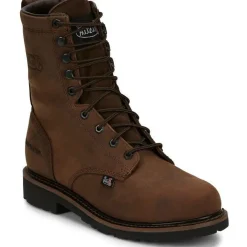 Justin Men's Drywall 8" Steel Toe WP Western Work Boot -- SE961