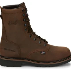 Justin Men's Drywall 8" Steel Toe WP Western Work Boot -- SE961