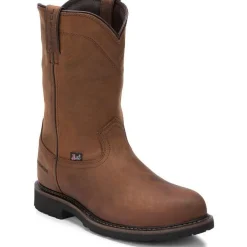 Justin Men's Drywall 10" Steel Toe WP Western Work Boot -- SE4961