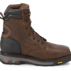 Justin Men's Pipefitter 8" Steel Toe Western Work Boot - - WK200