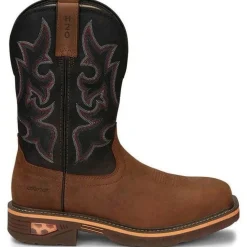 Justin Men's Resistor 11" Nano Comp Toe Western Work Boot -- CR4012