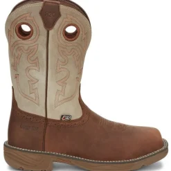 Justin Men's Rush 11" Comp Toe Western Work Boot -- WK4338