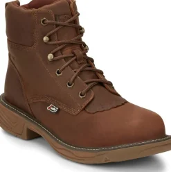 Justin Men's Rush 6" Nano CT WP Western Work Boot -- SE466