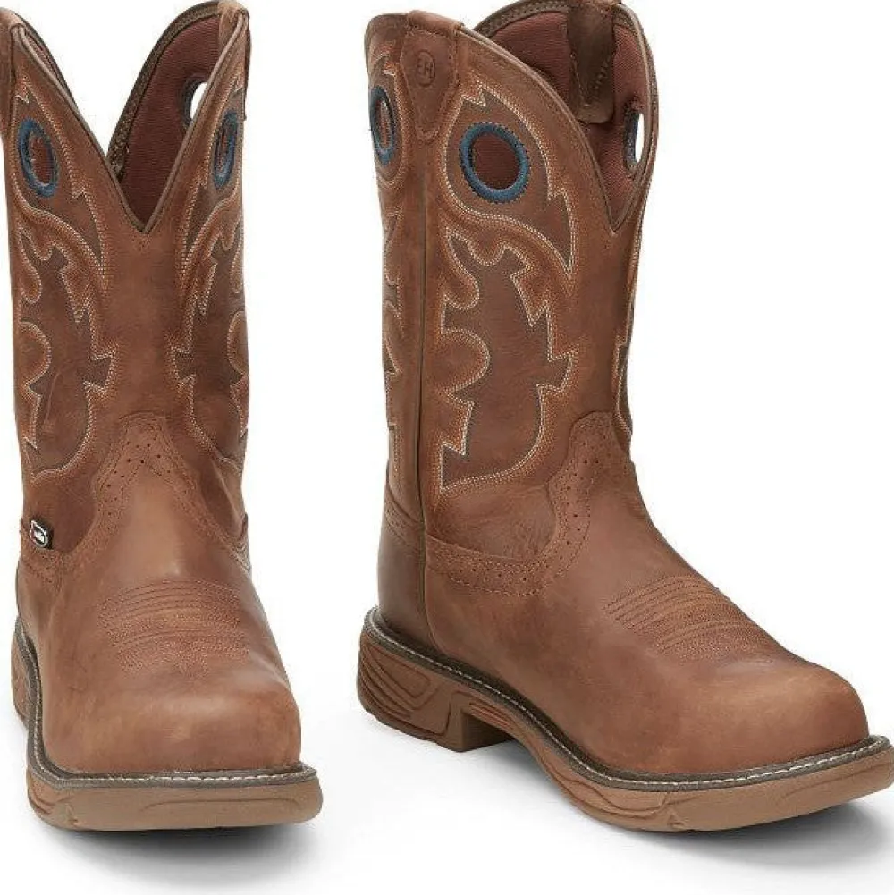 Justin Men's Rush 11" Nano CT Western Work Boot -- SE4334