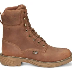 Justin Men's Rush 8" WP Lace Up Western Work Boot -- SE467