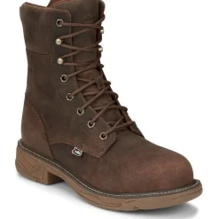 Justin Men's Rush 8" WP Nano Comp Toe Western Work Boot -- SE469