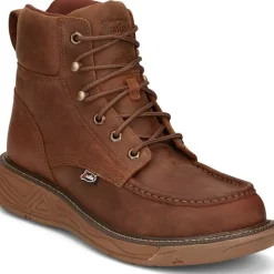 Women Justin Men's Rush 6" WP Wedge Work Boot -- SE470