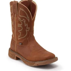 Justin Men's Rush 11" WP Western Work Boot -- WK4330