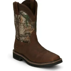 Justin Men's Trekker 11" CT WP Western Work Boot -- SE4677