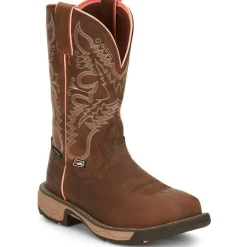 Justin Women's Rush 11" Comp Toe WP Western Work Boot -- SE4357