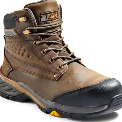 Women Kodiak Men's Crusade 6" Comp Toe WP Hiker Safety Work Boot -- K4NKAD