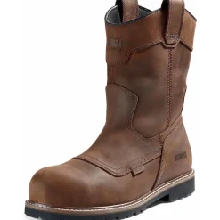 Women Kodiak Men's Mckinney Comp Toe WP Wellington Work Boot -Brown- 4TERDB