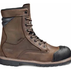 Kodiak Men's Mckinney M.U.T 8" Comp Toe WP Work Boot -Brown- 4TEPDB