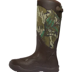 LaCrosse Men's Alpha Agility 17" Soft Toe WP Rubber Hunt Boot Mossy Oak - 339073