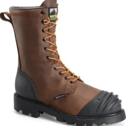 Matterhorn Men's Copper 10" Steel Toe WP Metguard USA Made Work Boot - MT910