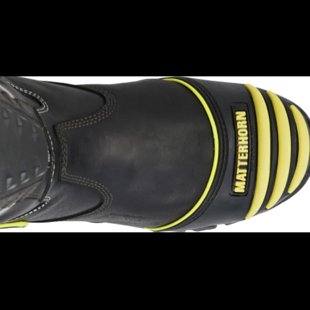 Women Matterhorn Men's Muckmen 15" Comp Toe WP Metguard Pull-On Work Boot- MTC703