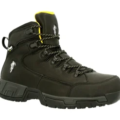 Michelin Men's HydroEdge 6" Alloy Toe WP Metguard Work Boot- - MIC0005