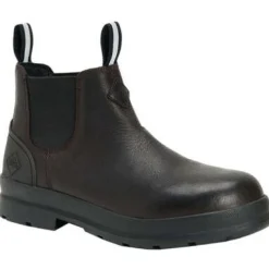 Muck Men's Chore Farm Leather Chelsea WP Work Boot - - CCLP-900