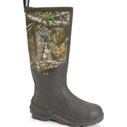Muck Men's Woody Max WP Rubber Hunt Boot - Brown/ - WDM-RTE