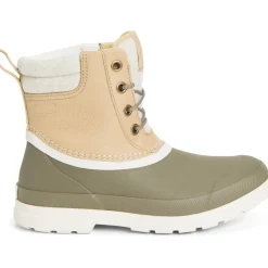 Women Muck Women's Originals Duck Lace Waterproof Duty Boot- Walnut- ODLW-901