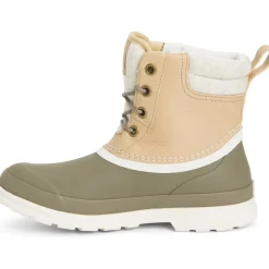 Women Muck Women's Originals Duck Lace Waterproof Duty Boot- Walnut- ODLW-901
