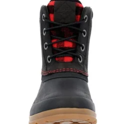 Muck Women's Originals Leather Duck Lace WP Work Boot - - ODLW6PLD