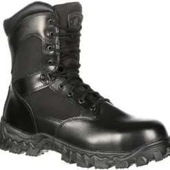 Rocky Men's Alphaforce 8" Zipper Comp Toe WP Duty Boot FQ0006173
