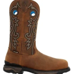 Rocky Men's Carbon 12" WP 6 Carbon Toe Western Work Boot -- RKW0376