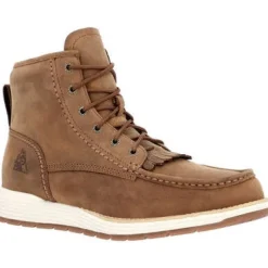 Women Rocky Men's Farmstead 6" Round Toe Western Work Boot RKW0397
