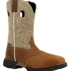 Rocky Men's Hi Wire 11" CT Waterproof Western Work Boot -- RKW0425