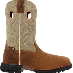 Rocky Men's Hi Wire 11" CT Waterproof Western Work Boot -- RKW0425