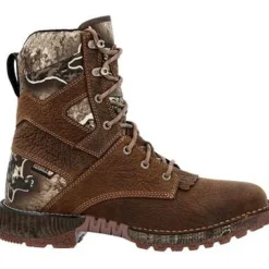 Rocky Men's Hi Wire 8" WP Slip Resist Western Hunt Boot -Earth- RKW0428