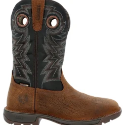 Rocky Men's Legacy 32 11" Steel Toe WP Western Work Boot- - RKW0356