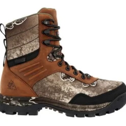Rocky Men's Lynx 8" WP 400G Insulated Work Boot - And White- RKS0593