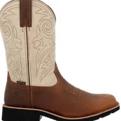 Rocky Men's Monocrepe 12" Soft Toe WP Western Classic Boot- - RKW0440