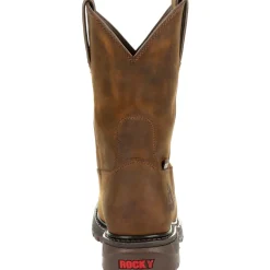 Rocky Men's Original Ride Steel Toe WP Western Work Boot RKW0306