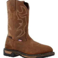 Rocky Men's Original Ride 11" RT Waterproof Western Work Boot -- RKW0420