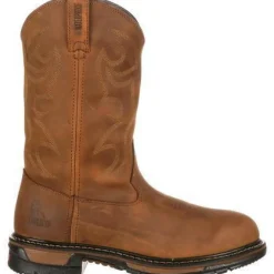 Rocky Men's Original Ride Branson Roper Western Work Boot - FQ0002733