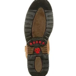 Rocky Men's Original Ride Branson Roper Western Work Boot - FQ0002733