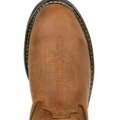 Rocky Men's Original Ride Branson Roper Western Work Boot - FQ0002733