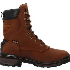 Rocky Men's Rams Horn 9" Comp Toe WP Western Work Boot -- RKW0407