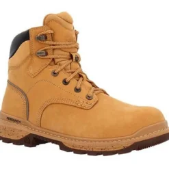 Rocky Men's Rams Horn 6" Soft Toe WP Slip Resist Work Boot -- RKK0442