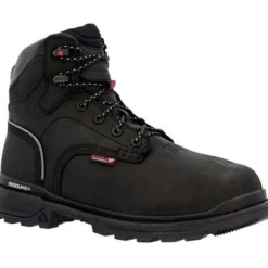 Rocky Men's Rams Horn 9" WP Comp Toe Met Guard Work Boot -- RKK0393
