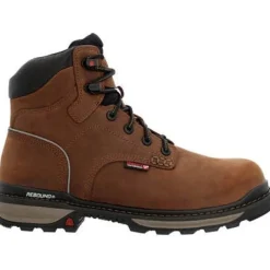 Rocky Men's Rams Horn WP Comp Toe Work Boot - Crazy Horse - RKK0388