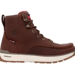 Women Rocky Men's Rebound Wedge 6" Comp Toe WP Work Boot -- RKK0435