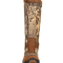 Rocky Men's Retraction 17" WP Side Zip Snake Hunt Boot Realtree RKS0243